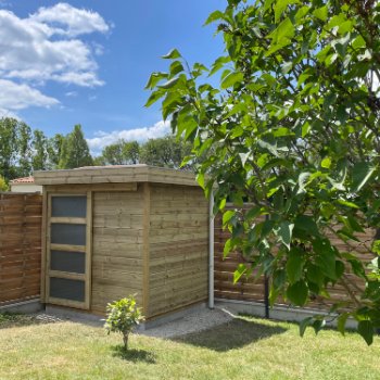 Abri de jardin en bois - Vintage